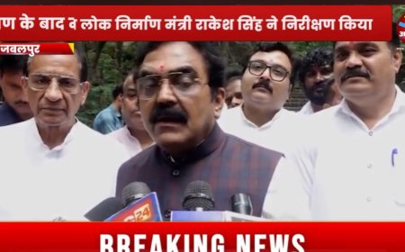 Jabalpur News: पीडब्ल्यूडी मंत्री सिंह ने देवताल उद्यान का किया निरीक्षण, बोले; विकास की कार्ययोजना बनाई जाएगी