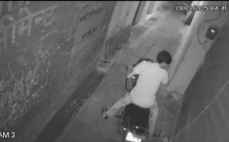 Jabalpur News: बिलहरी में बाइक से आए युवक उठा ले गए मोटरसाइकल, सीसीटीवी फुटेज आए सामने