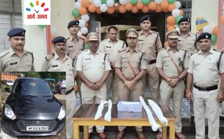 Jabalpur News: स्विफट कार में बैठे बदमाश बना रहे थे बस में डकैती डालने की योजना, अचानक जा पहुंची पुलिस