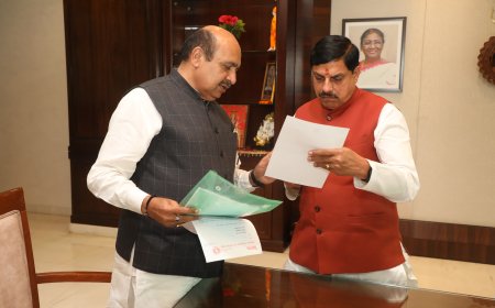 Jabalpur News: कैंट विधानसभा क्षेत्र में पट्टा वितरण के मामले में मुख्यमंत्री से मिले विधायक रोहाणी