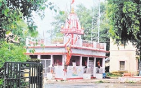 Jabalpur News: पुलिस थाना के जगदम्बा मंदिर से दिनदहाड़े आभूषण-छत्र चोरी