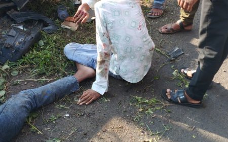 Jabalpur News: तेज रफ्तार कार ने मारी  मोटरसाइकिल सवारों को टक्कर 3 की मौत, अनियंत्रित होकर कार भी पलटी