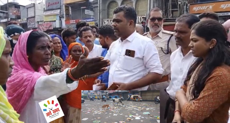 Jabalpur News: रांझी में सफाई कर्मचारियों फूटा आक्रोश, सड़कों पर कचरा फैला किया प्रदर्शन