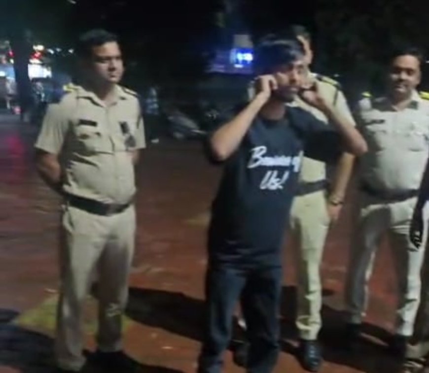 Jabalpur News: फ्लाईओवर में स्टंट करने वाले युवक को रांझी ने दी समझाइश, कान पकड़ कर करवाई उठक-बैठक