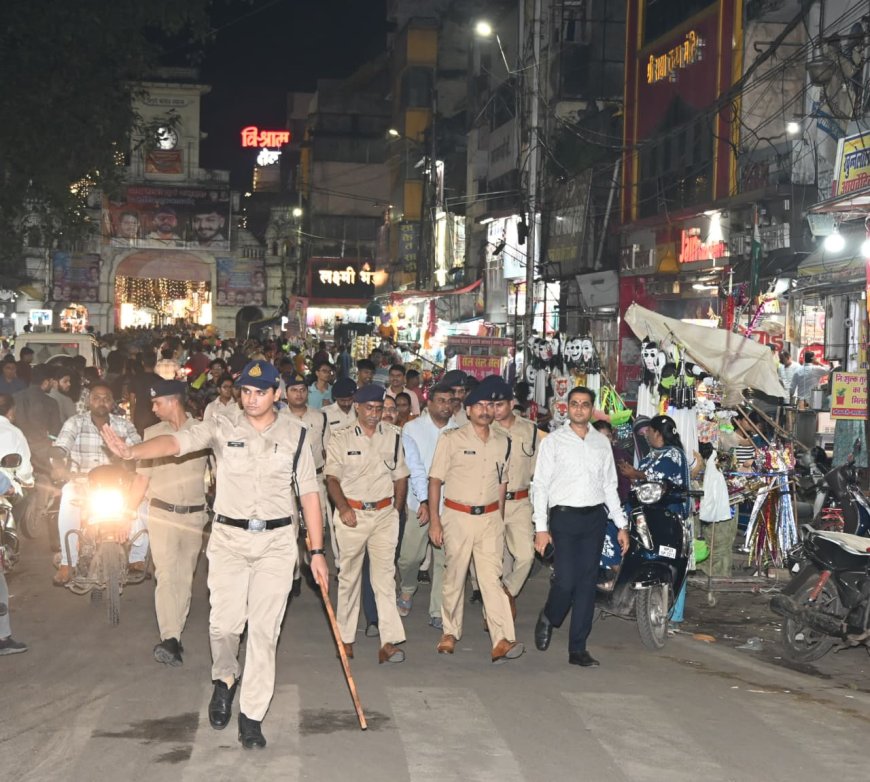 Jabalpur News: डीआईजी, कलेक्टर और एसपी पहुंचे दुर्गा पंडाल में, व्यवस्था का लिया गया जायजा