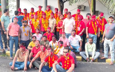 Jabalpur News: आयुध निर्माणी जबलपुर की वर्क्स कमेटी में लाल झंडे का कब्जा, नहीं निकाला विजय जुलूस