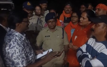 Jabalpur News: पेन्टीकॉस्टल चर्च में धर्मांतरण के संदेह में पहुंचा अंतर्राष्ट्रीय बजरंग दल