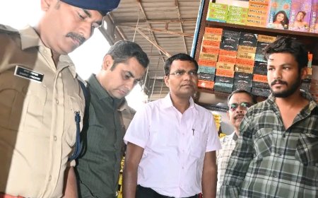 Jabalpur News:कलेक्टर-एसपी पहुंचे कठोंदा थोक पटाखा बाजार, सेफ्टी पर विशेष ध्यान देने की दी हिदायत