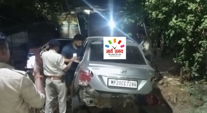 Jabalpur News: बिलहरी में तेज वीआईपी कार दुकान में घुसी, सीसीटीवी फुटेज आए सामने