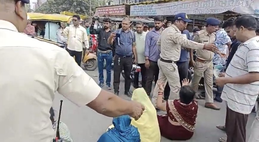 Jabalpur News: विरोध के बीच विजय नगर चौपाटी में चला बुलडोजर