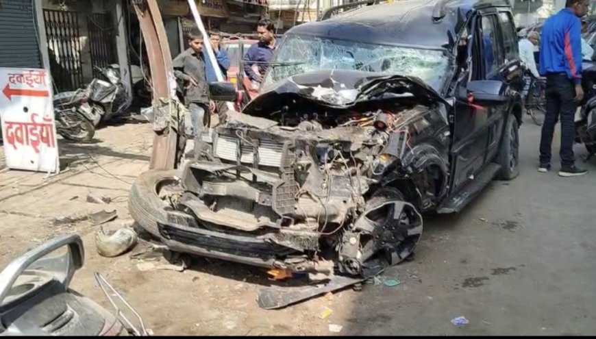 Jabalpur News: चेरीताल में तेज रफ्तार कार ने मचाया कोहराम, गाय की जान