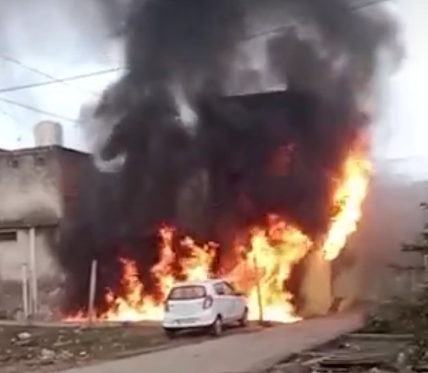 Jabalpur News: सिलेंडर फटने से मकान में धमाका, बाल-बाल बचे परिजन, शहपुरा भिटौनी के पास हादसा