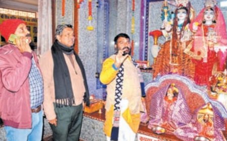Jabalpur News: मंदिर से छत्र - मंगलसूत्र चुरा ले गए चोर, विजय नगर पुरानी जगदंबा कॉलोनी में घटना