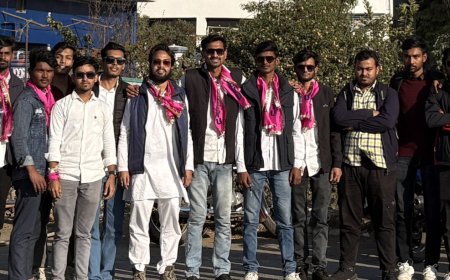 Jabalpur News: काॅलेज में मूलभूत सुविधाओं का अभाव, NEYU ने किया प्रदर्शन