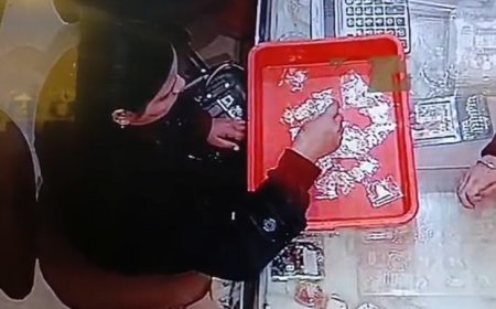 Jabalpur News: सराफा के महागौरी ज्वेलर्स से सोने का लौकेट लेकर भागी महिला, सीसीटीवी फुटेज में कैद हुई पूरा घटनाक्रम