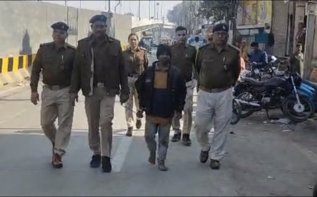 Jabalpur News: फ्लाईओवर से स्टील प्लेट चोरी करने वाले का निकाला जुलूस