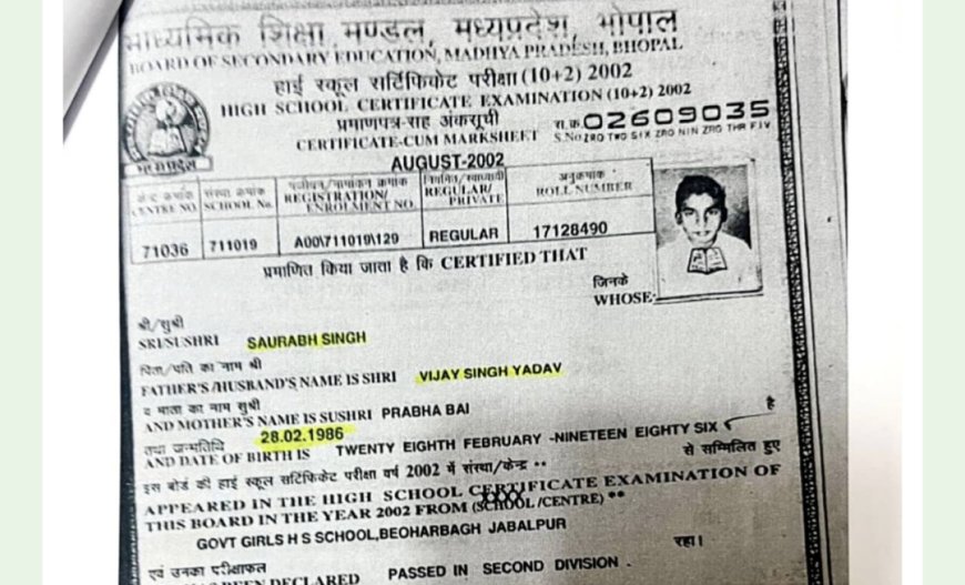 Jabalpur Breaking News: ‘फर्जी’ दस्तावेजों के सहारे अध्यक्ष बना सौरभ, युवा कांग्रेस के राहुल रजक ने लगाया आरोप