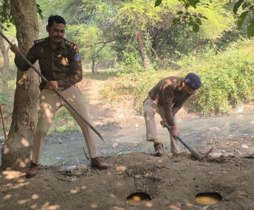 Jabalpur Breaking News: अवैध शराब को लेकर पुलिस की बड़ी कार्यवाही, 20 हजार लीटर लाहन किया बरामद