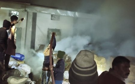 Jabalpur News: देर-रात अगरबत्ती कारखाने में भीषण आग