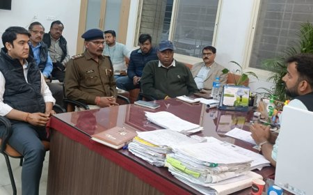 Jabalpur News: नर्मदा जयंती को लेकर एसडीएम गोरखपुर ने ली बैठक, अधिकारियों कर्मचारियों को दिए जरूरी निर्देश