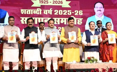 Jabalpur News: मुख्यमंत्री डॉ. यादव और केन्द्रीय मंत्री नड्डा ने नेताजी की प्रतिमा का किया अनावरण और शताब्दी स्तम्भ का किया लोकार्पण