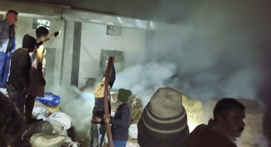 Jabalpur News: देर-रात अगरबत्ती कारखाने में भीषण आग