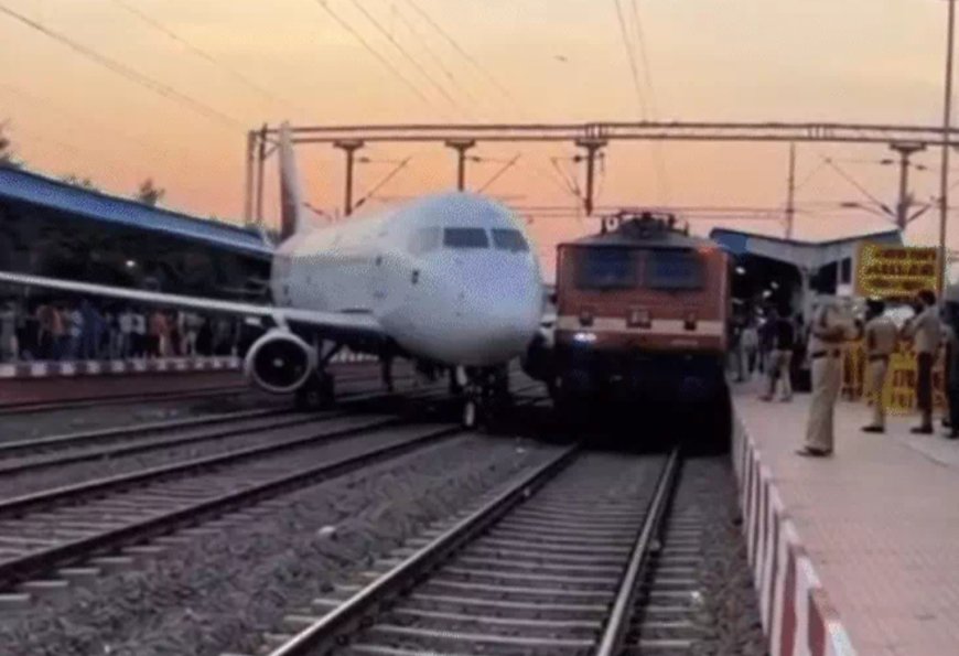 Jabalpur News: रेलवे ट्रैक में प्लेन की इमरजेंसी लैंडिंग का युवक ने वायरल किया वीडियो, एयरपोर्ट अथॉरिटी पहुंची थाने