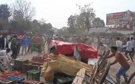 Jabalpur News: ड्रोन के पहरे में हुई नवाज, सिहोरा में हिंदूवादी संगठनों का प्रदर्शन, बेकाबू भीड़ को पुलिस ने खदेड़ा, 49 गिरफ्तार