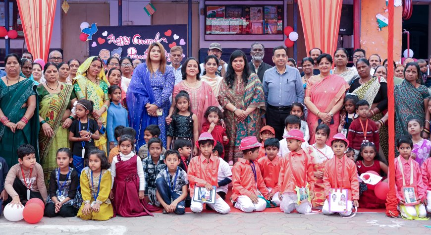 Jabalpur News: वैलेंटाइन डे को मिला नया स्वरूप, डब्ल्यूएसईसी स्कूल में मनाया गया "ग्रैंड पेरेंट्स डे"