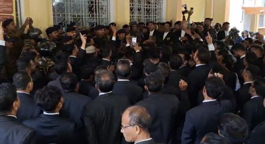 Jabalpur News: अधिवक्ता की हत्या से आक्रोश, आज न्यायालीन कार्य का अधिवक्ताओं ने किया बहिष्कार