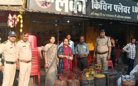 Jabalpur News: होटलों में मिले घरेलू रसोई गैस, 22 गैस सिलेंडर जब्‍त