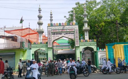 Jabalpur News:रमजान माह का समापन, ईद उल फ़ित्र शनिवार को