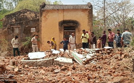 Jabalpur Breaking News: सिंचाई विभाग के खंडहर से ईंट निकलते मजदूर पर गिरी दीवार,मौत