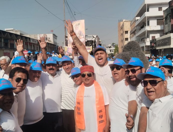 Jabalpur News: चैट्रीचंद महोत्सव पर रन फॉर मैराथन का हुआ भव्य आयोजन