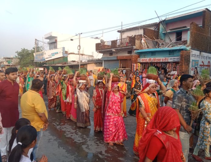 Jabalpur News: आस्था और भक्ति का उमड़ा जन सैलाब, सालीवाडा गौर सहित आसपास के गांवों में धूमधाम से ज्वारे विसर्जन