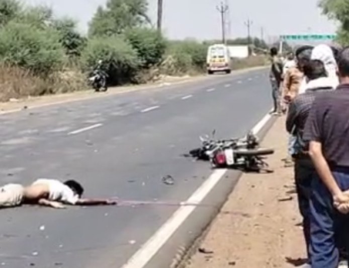 Jabalpur News: तेज रफ्तार वाहन ने 21 वर्षीय बाइक सवार को रौंदा