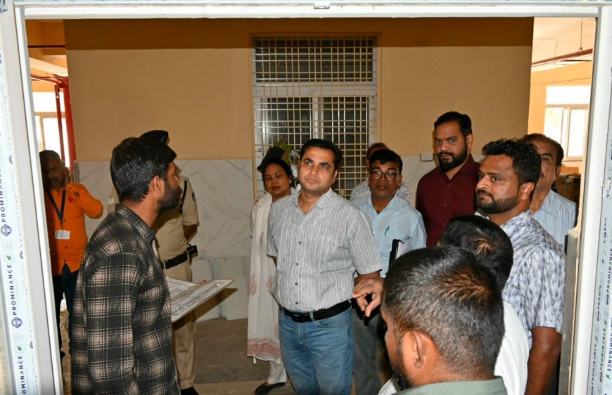 Jabalpur News: रांझी सिविल अस्पताल का एक्सटेंशन भवन का जल्द होगा लोकार्पण, कलेक्‍टर सिंह ने किया निरीक्षण