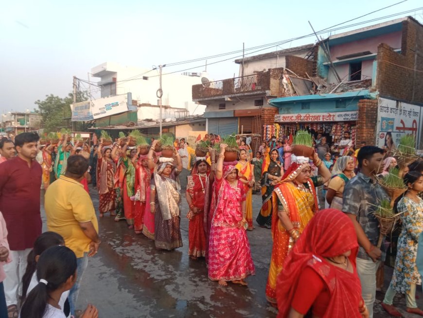 Jabalpur News: आस्था और भक्ति का उमड़ा जन सैलाब, सालीवाडा गौर सहित आसपास के गांवों में धूमधाम से ज्वारे विसर्जन