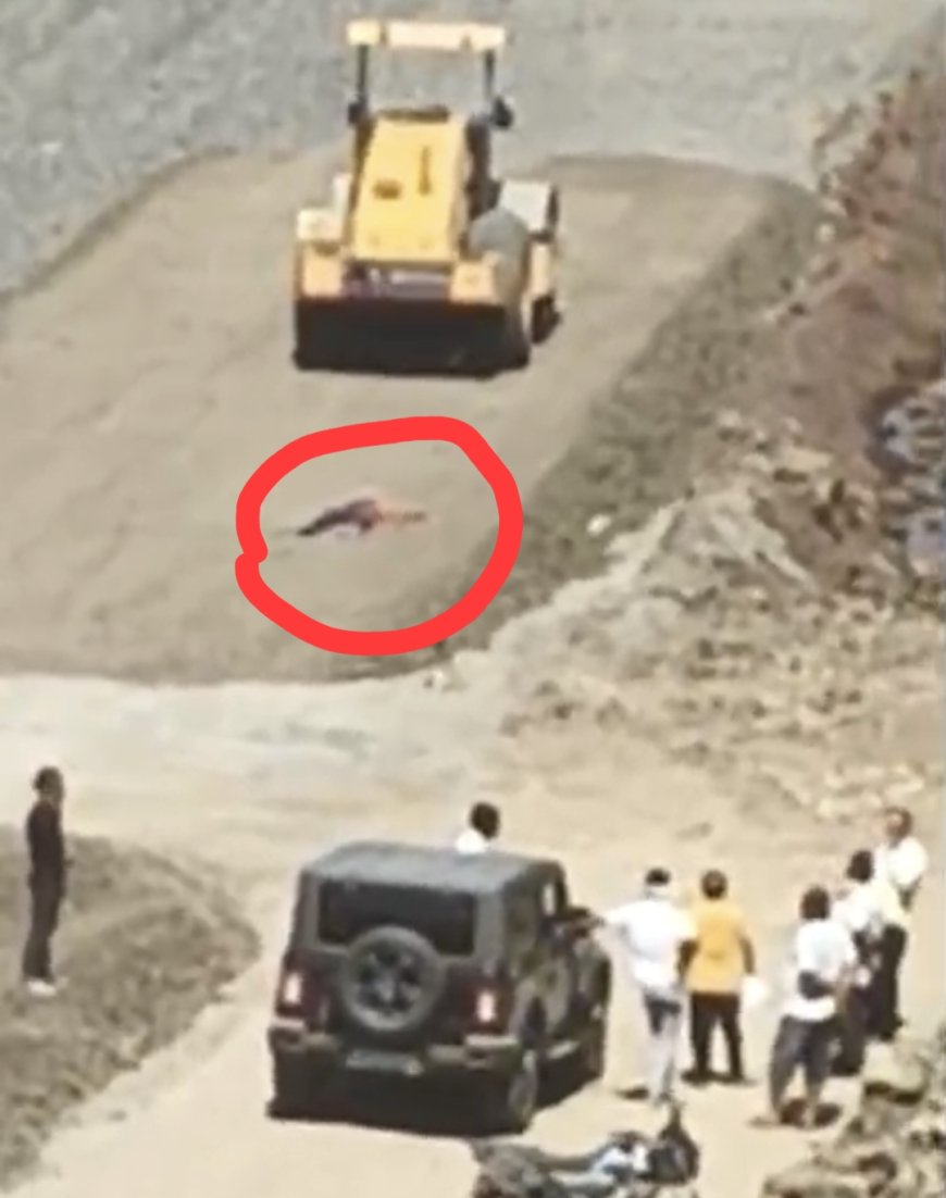 Jabalpur News: रिंग रोड साइड पर हादसा, भारी भरकर रोड़ रोलर की चपेट में आया युवक