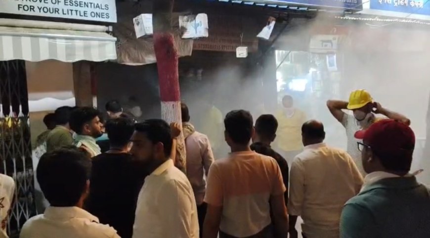 Jabalpur News: करमचंद चौक में सुबह 4 बजे तक धधकती रही आग, रात 2 बजे बुलानी पड़ी सीओडी से हाईटेक फायर ब्रिगेड