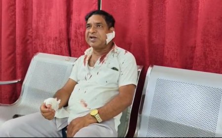 Jabalpur News: डिस्ट्रिक्ट कोर्ट के गेट में अधिवक्ता पर चाकू से हमला