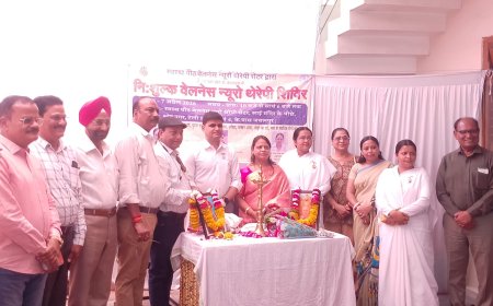 Jabalpur News: स्वस्थ पीठ वैलनेस न्यूरोथैरेपी सेंटर ने आयोजित किया निःशुल्क वैलनेस न्यूरोथैरेपी शिविर