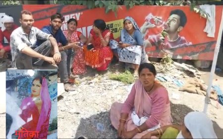 Jabalpur News: ट्रक ने ऐक्टिवा सवारों को रौंदा:एक महिला की मौत, परिजनों ने लगाया सुनियोजित हत्या का आरोप