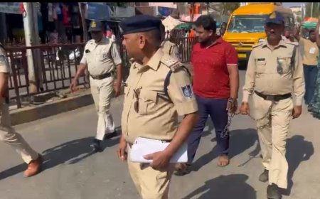 Jabalpur News: लगुन समारोह में गोली चलाने वाले नितिन का पुलिस ने निकाला जुलूस, तीन अभी भी फरार