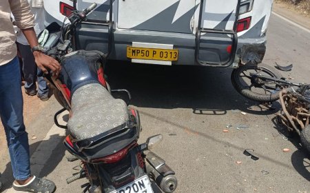 Jabalpur News: अचानक बस चालक ने लगाया ब्रेक, पीछे आ रहे मोटरसाइकिल सवार जा टकराईं 2 की मौत