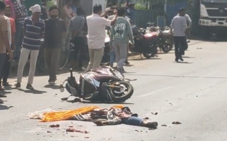 Jabalpur News: पाटन में युवक को तेज रफ्तार ट्रक ने रौंदा, पहिए में फंसे स्कूटर सवार को काफी दूर तक घसीटा