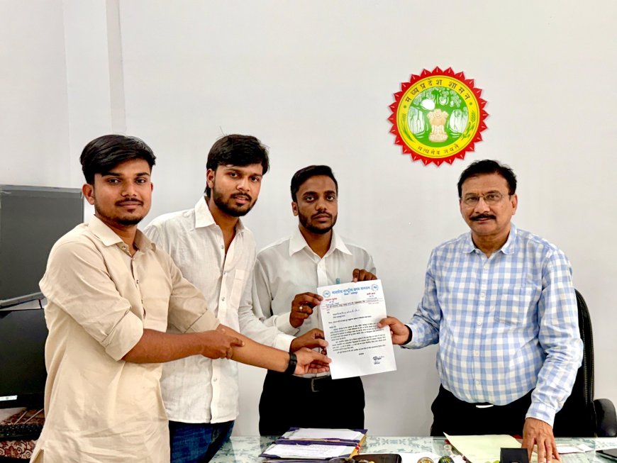 Jabalpur News: स्कूलों के समय में परिवर्तन की उठी मांग,एनएसयूआई ने शिक्षा अधिकारी को सौंपा ज्ञापन