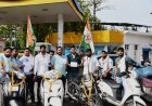 Jabalpur News: पेट्रोल की बढ़ती कीमतों के विरोध में दोपहिया वाहनों को दी गई श्रद्धांजलि, युवा कांग्रेस ने किया प्रदर्शन