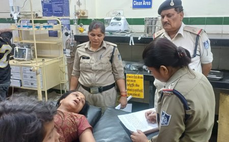 Jabalpur News: फ़रियाद लेकर एसपी आफिस पहुंची महिला को गोलियां खाता देख मचा हड़कंप, अनहोनी की आशंका के चलते पहुंची गई अस्पताल