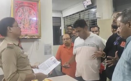 Jabalpur News: ओएफके कालीबाड़ी में महिला ने डाला डेरा, आधी रात मंदिर समिति पहुंची थाना... देर-रात तक चला हंगामा